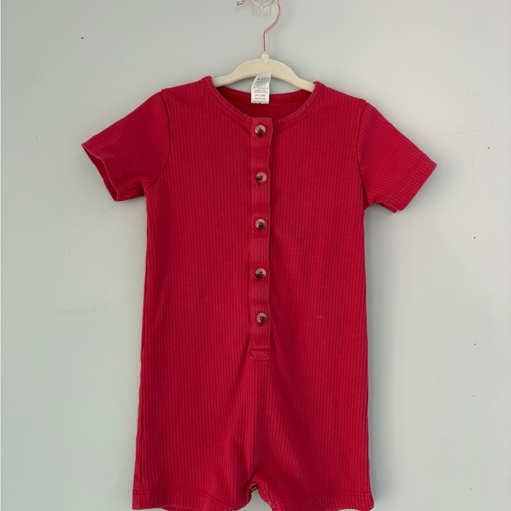 Kate Quinn Red Ribbed Shortie
